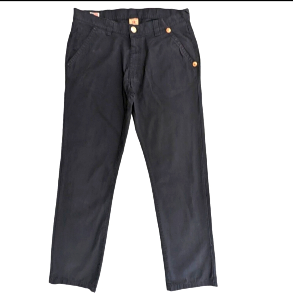 True Religion Chino Pants Men Size 36 Blue Cotton Made in USA Style# MLK8036DY4